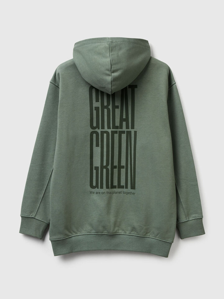 SWEATER W/HOOD Junior Boy image number 2